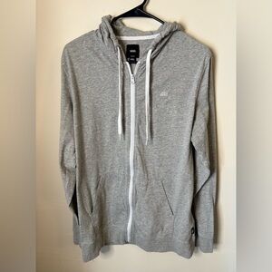 Gray Van's Zip Up Jacket Size M